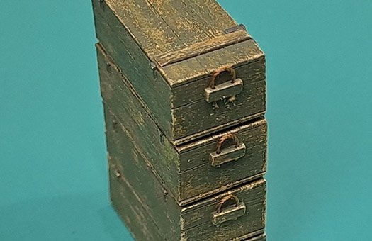Eureka XXL - E-082 — Crates for 8cm Raketen-Vielfachwerfer 1/35