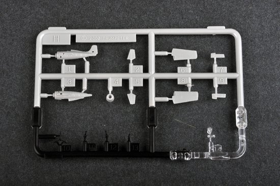 Trumpeter 06202 Grumman F4F-4 Wildcat (10pcs.) (1:350)