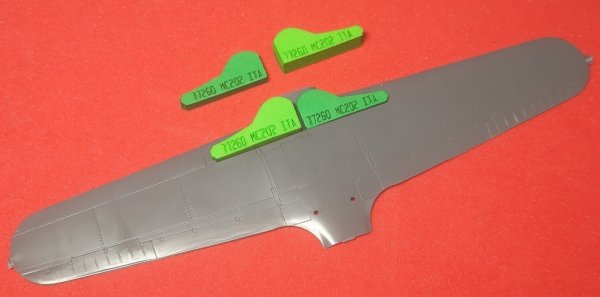Omask 77260 Macchi MC.202 Folgore wheel bay plugs (for Italeri) EVA foam masks 1/72