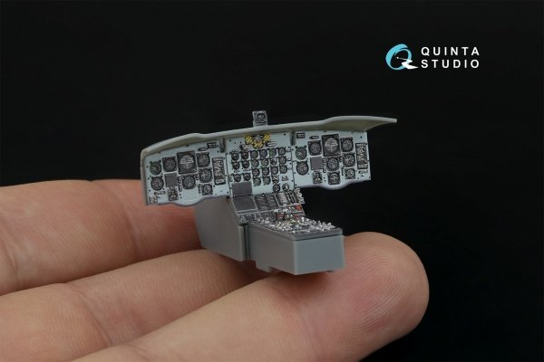 Quinta Studio QD48464 CH-47A 3D-Printed coloured Interior on decal paper (HobbyBoss) 1/48