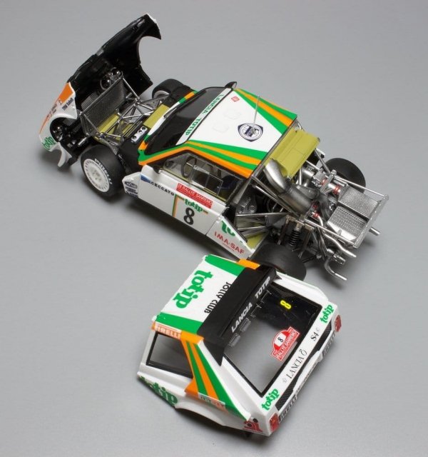 NuNu PN24005 Lancia Delta S4 '86 Sanremo Rally 1/24