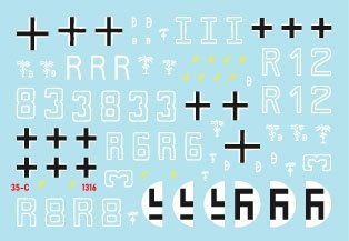 Star Decals 35-C1316 PzKpfw I in Afrika 1/35