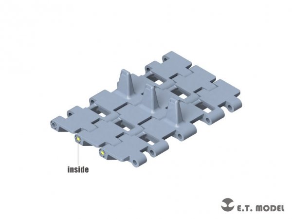 E.T. Model P35-040 France AMX-50(B) Heavy Tank Workable Track ( 3D Printed ) 1/35