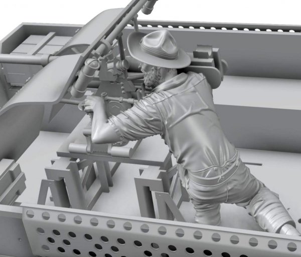 Thunder Model 35312 LRDG CMP F30 Truck w/ Ordnance 37 mm MKI Bofors Gun - Limited Bonus Edition 1/35