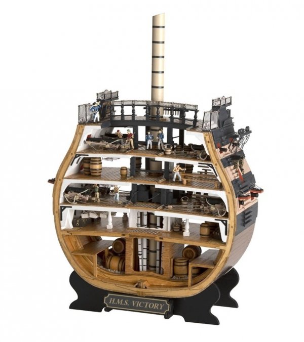 ARTESANIA LATINA 20500 Przekrój sekcji okrętu HMS Victory 1/72