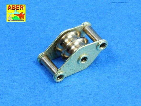 Aber R-09n All-purpose double Pulley x2 pcs.