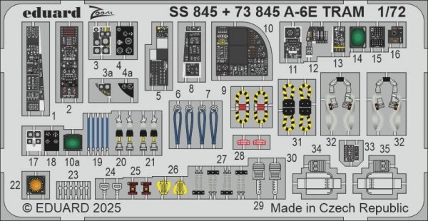 Eduard SS845 A-6E TRAM TRUMPETER 1/72