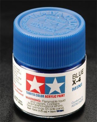 Tamiya X4 Blue (81504) Acrylic paint 10ml