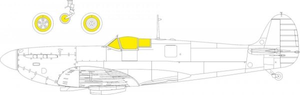 Eduard JX310 Spitfire Mk. I TFace KOTARE 1/32