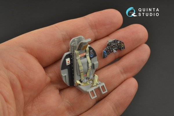 Quinta Studio QD32105 Ju EF 126/EF 127 3D-Printed &amp; coloured Interior on decal paper (Das Werk) 1/32