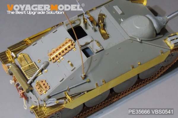 Voyager Model PE35666B WWII German Hetzer Tank Destroyer (includes a metal barrel) For DRAGON 6030 1/35
