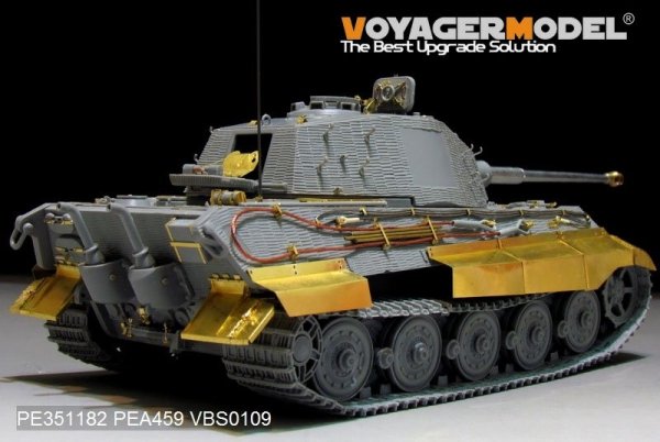 Voyager Model PE351182 WWII German King Tiger (Hensehel Turret)（For DRAGON/ZVEZDA kit） 1/35