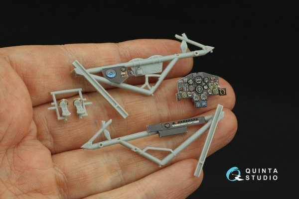 Quinta Studio QD32237 Horten Ho 229 3D-Printed coloured Interior on decal paper (Zoukei Mura) 1/32