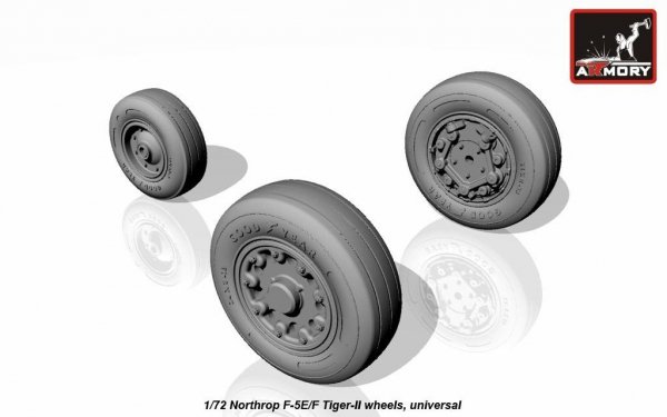 Armory Models AW72308 Canadian F-35 Lightning-II wheels 1/72
