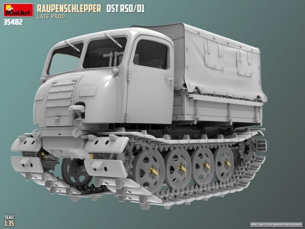 MiniArt 35482 Raupenschlepper Ost RSO/01. Late Prod 1/35