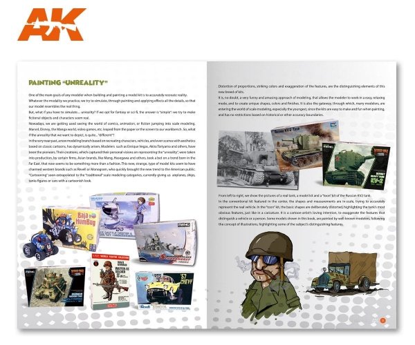AK Interactive AK911 HOW TO MAKE TOON MODELS TUTORIAL (English)