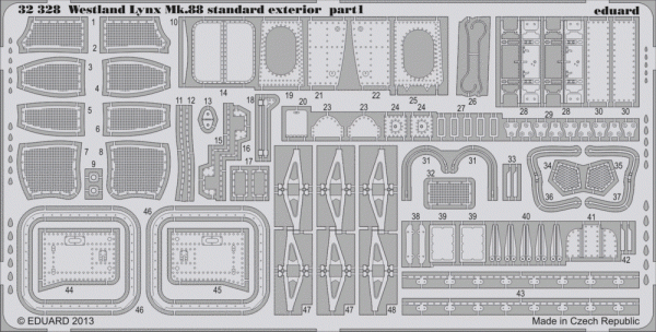 Eduard 32328 Lynx Mk.88 exterior 1/32 Revell