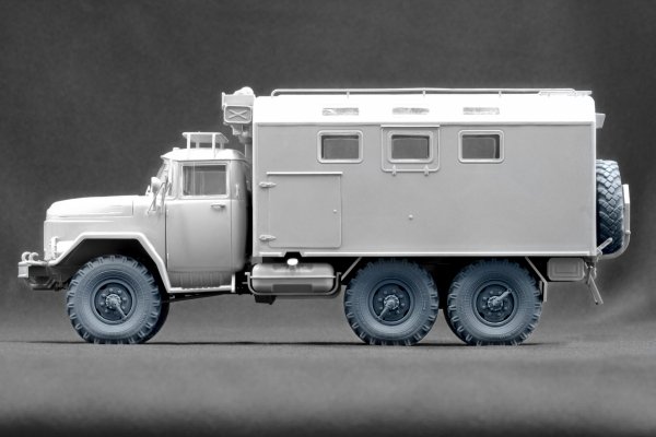 ScaleX WM 35018S ZIL 131 Sagged wheel set for Trumpeter kit 1/35