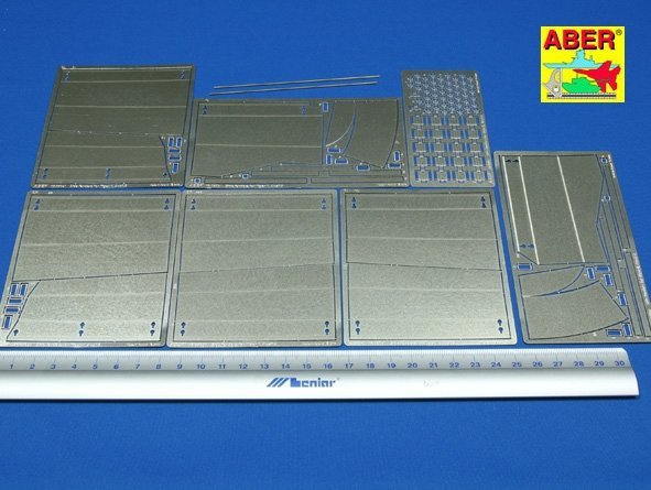 Aber 16040 Tiger II Vol.7 - Side Fenders (1:16)
