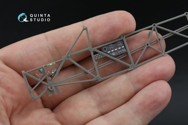 Quinta Studio QD+48582 Westland Lysander Mk.I 3D-Printed &amp; coloured Interior on decal paper (Airfix) (with 3D-printed resin parts) 1/48