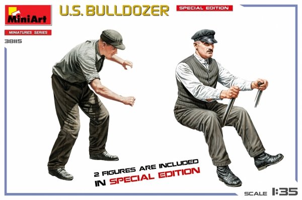 MiniArt 38115 U.S. BULLDOZER. SPECIAL EDITION 1/35