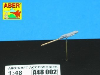 Aber A48 002 Set of 2 barrels for German 7,92 mm MG 17 aircraft machine guns (1:48)