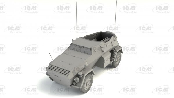 ICM 35110 Sd.Kfz. 247 Ausf.B, German Command Armoured Vehicle 1/35