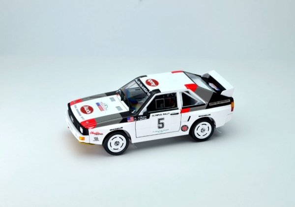 NuNu PN24023 Audi SPORT QUATTRO S1 ’86 US OLYMPUS RALLY 1/24