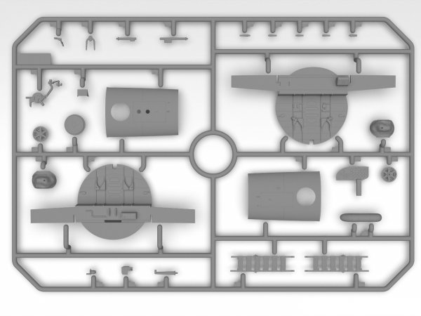 ICM 48327 Airfield of the American Bomber Group 1/48