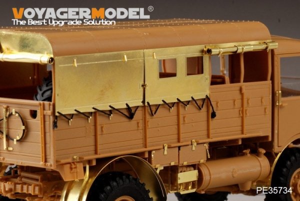 Voyager Model PE35734 WWII British AEC Matador truck early vision For AFV 35236 1/35