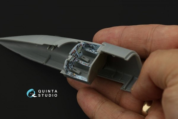 Quinta Studio QD72089 Su-24MR 3D-Printed &amp; coloured Interior on decal paper (Trumpeter) 1/72