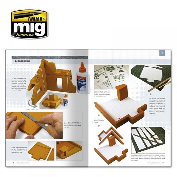 AMMO of Mig Jimenez 6215 MODELLING SCHOOL: URBAN DIORAMAS (English)