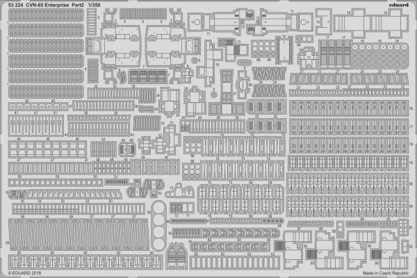 Eduard BIG5351 CVN-65 Enterprise PART I TAMIYA 1/350