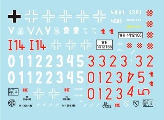 Star Decals 35-C1272 Balkan WW2 # 3 1/35