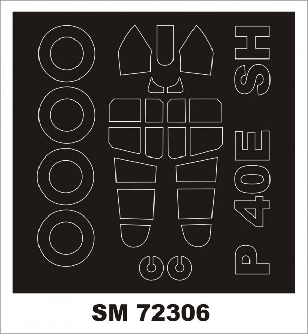 Montex SM72306 P-40E SPECIAL HOBBY 1/72