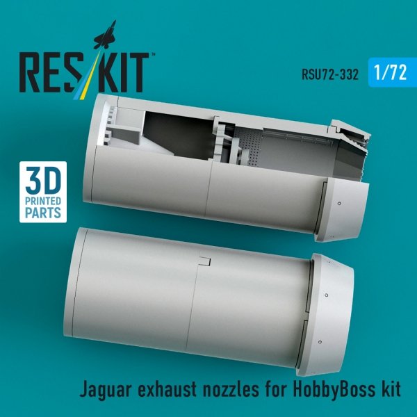 RESKIT RSU72-0332 Jaguar exhaust nozzles for HobbyBoss kit (3D Printed) (1/72)