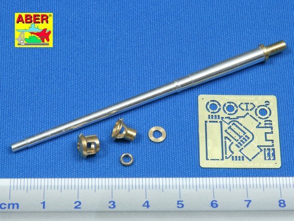 Aber 35L-025 German 75mm Barrel for Pak 40 - Late model (1:35)
