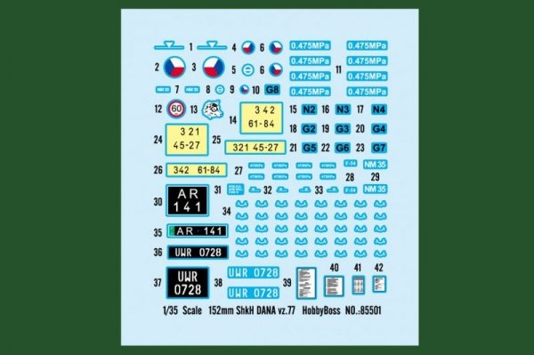 Hobby Boss 85501 152mm ShkH DANA vz.77 (1:35)