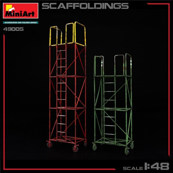 MiniArt 49005 SCAFFOLDINGS 1/48