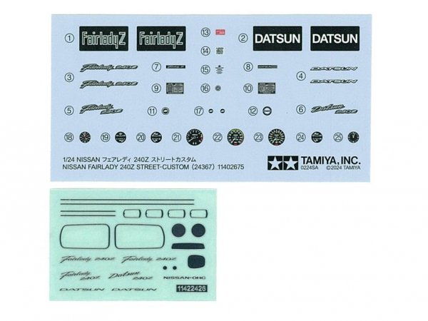 Tamiya 24367 Nissan Fairlady 240Z Street-Custom 1/24
