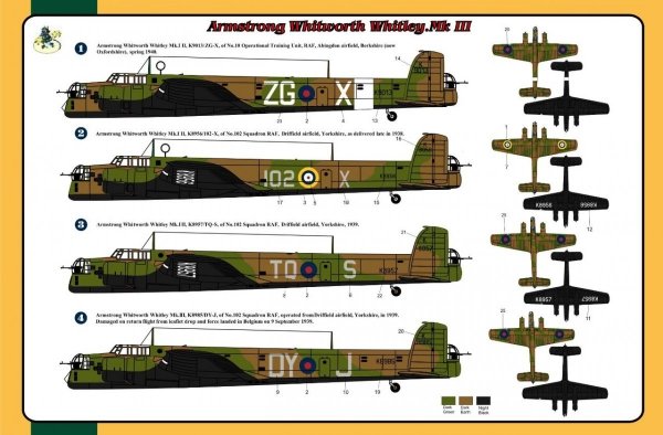 Fly 72005 Armstrong Whitworth Whitley Mk.III 1:72