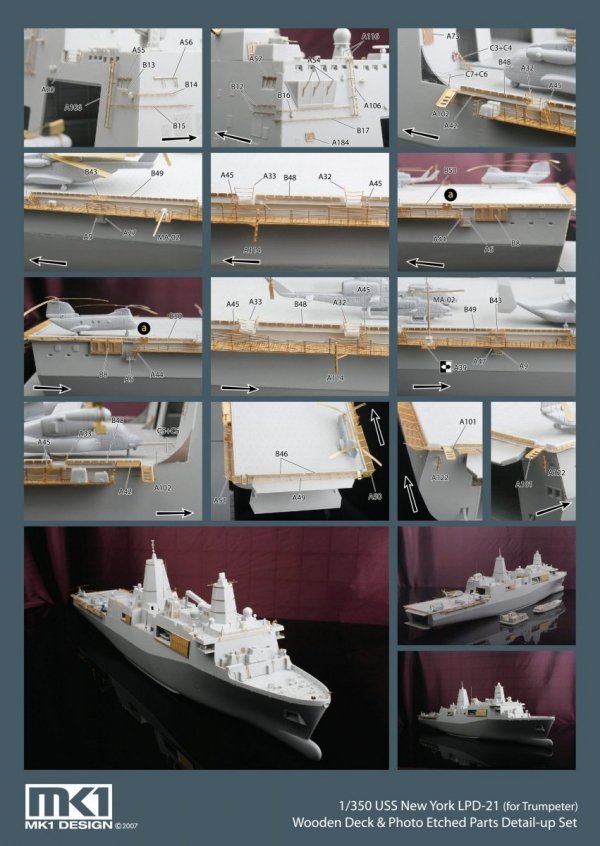 MK1 Design MS-35039 LPD-21 New York Detail-UP 1/350
