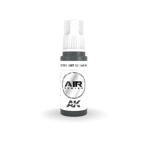 AK Interactive AK11918 AMT-12 DARK GREY – AIR 17ml