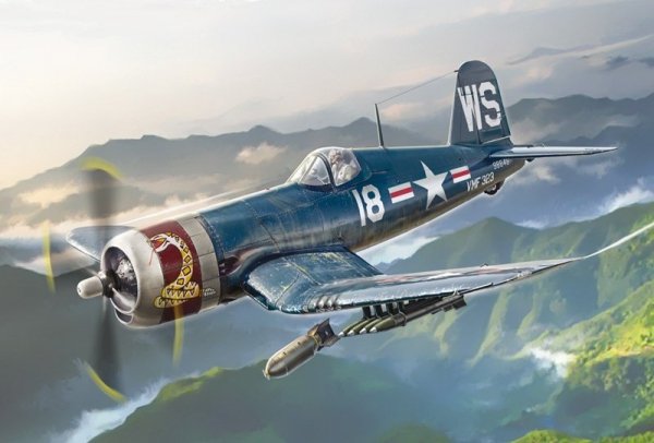 Italeri 1453 F4U-4 Corsair - Korean War 1/72