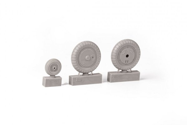 Eduard 632183 Bf 109G-4 wheels REVELL 1/32