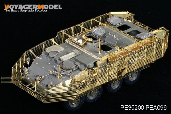 Voyager Model PE35200 Stryker M1126 w/Slat Armor (For AFV35126) include Slat Armor, Space Armor, Suspension cover 1/35