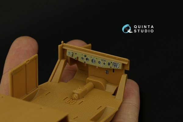 Quinta Studio QD35056 Horch 108 typ 40 3D-Printed &amp; coloured Interior on decal paper ( ICM ) 1/35