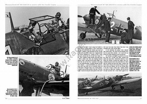 Kagero 3044 Messerschmitt Bf 109 A-D (EN)