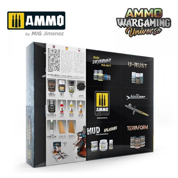 AMMO of Mig Jimenez 7923 AMMO WARGAMING UNIVERSE 04 - Volcanic Soils