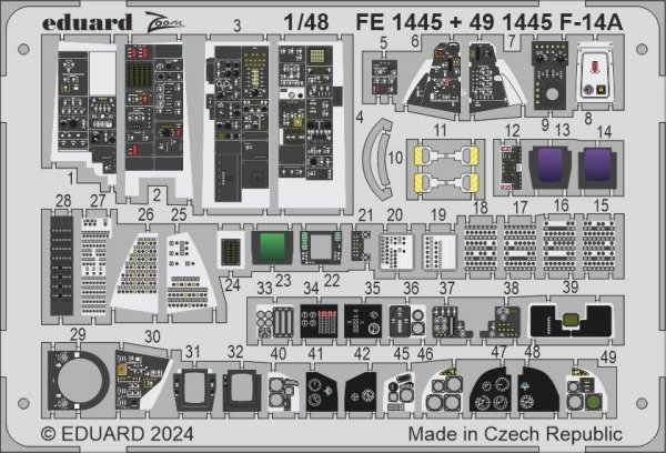 Eduard BIG49418 F-14A GREAT WALL HOBBY 1/48